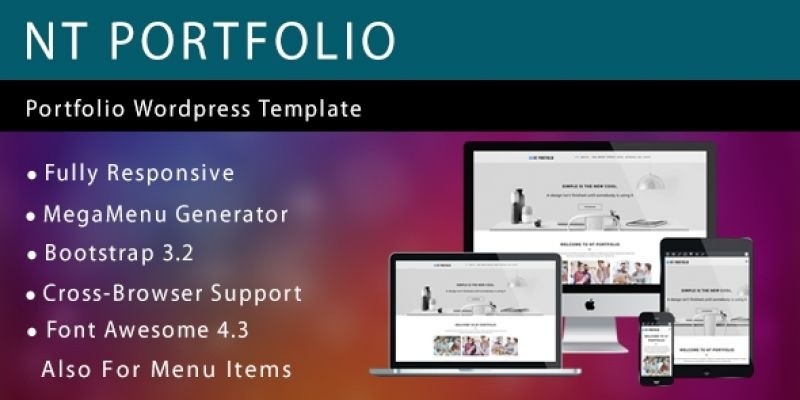 NT Portfolio – Portfolio Wordpress Theme