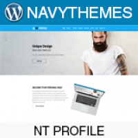 NT Profile – CV Resume Wordpress Theme