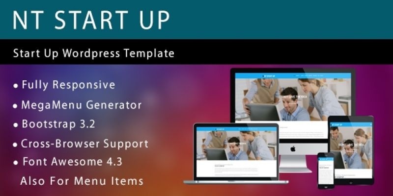 NT Startup – Startup Wordpress Theme