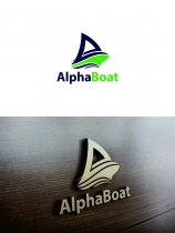Alpha Boat - Logo Template Screenshot 1