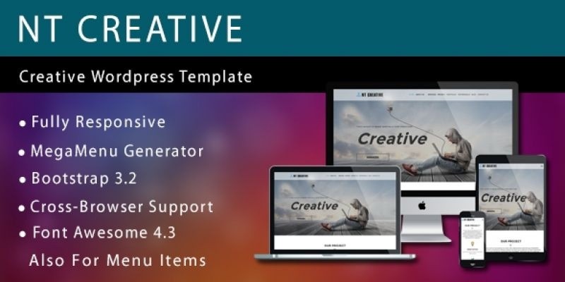 NT Creative - Creative WordPress Theme