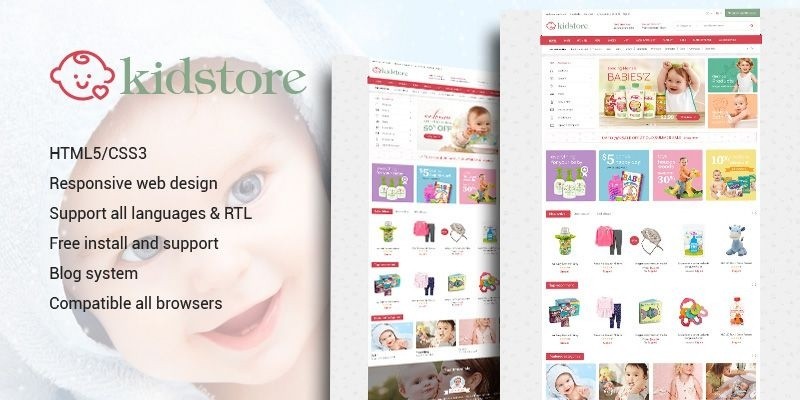 Kidstore - Children & Kids PrestaShop Theme