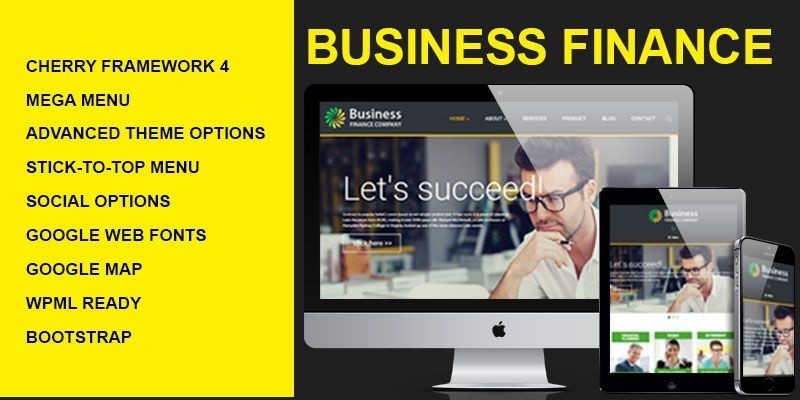 Business Finance - Wordpress Business Theme