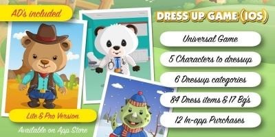 Dress up Game - iOS App Source Code