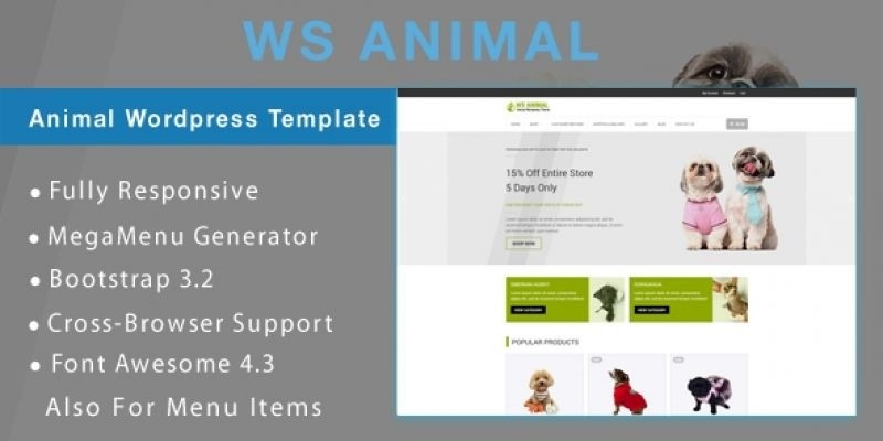 WS Animal - Animal WooCommerce Theme