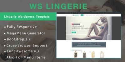 WS Lingerie –Underwear WooCommerce Theme