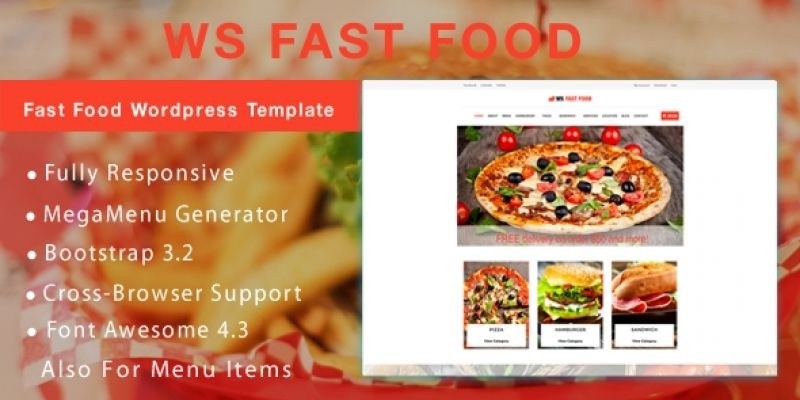 WS Fast Food – Food WooCommece Theme