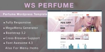 WS Perfume – Perfume WooCommerce Wordpress Theme