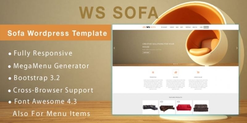 WS Sofa –   Furniture WooCommerce Theme