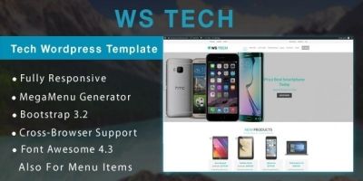 WS Tech – Tech WooCommerce Theme