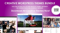 Creative WordPress Themes Bundle Screenshot 1