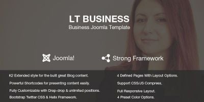 LT Business – Business Joomla Template