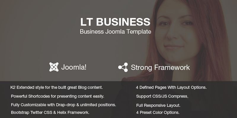 LT Business – Business Joomla Template