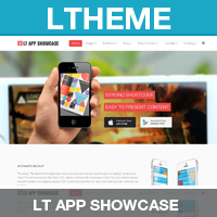 LT App Showcase – Joomla Template