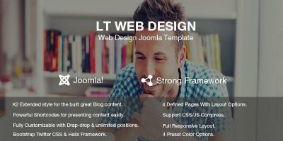 LT Web Design - Joomla Template