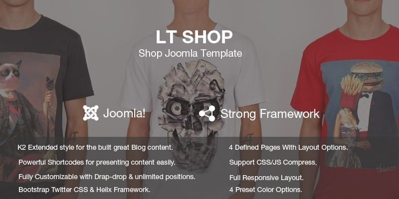 LT Shop – Shopping Joomla Template