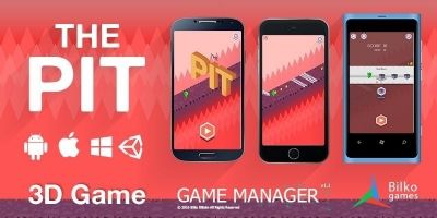 The Pit 3D - Unity Game Source Code