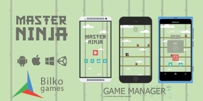 Master Ninja - Unity Game Source Code