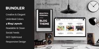 Bundler - WordPress Blog Theme