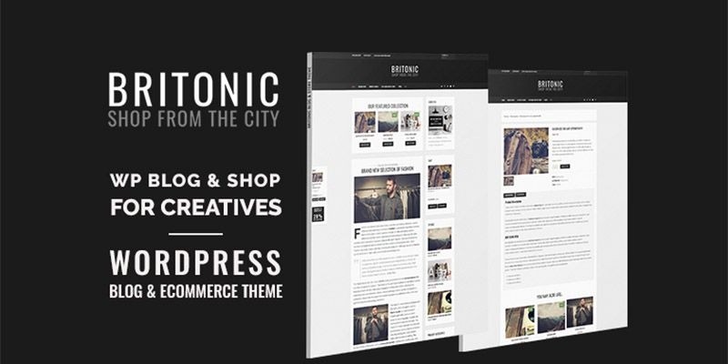 Britonic WordPress Blog Theme