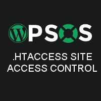 htaccess Site Access Control - WordPress Plugin