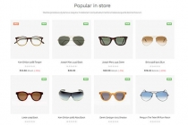 Ap Sunglasses PrestaShop Theme Screenshot 4