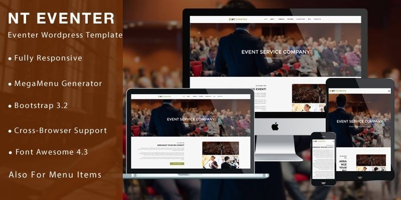 NT Eventer –  Event WordPress Theme