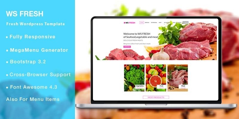 WS Fresh – Grocery WooCommerce Theme