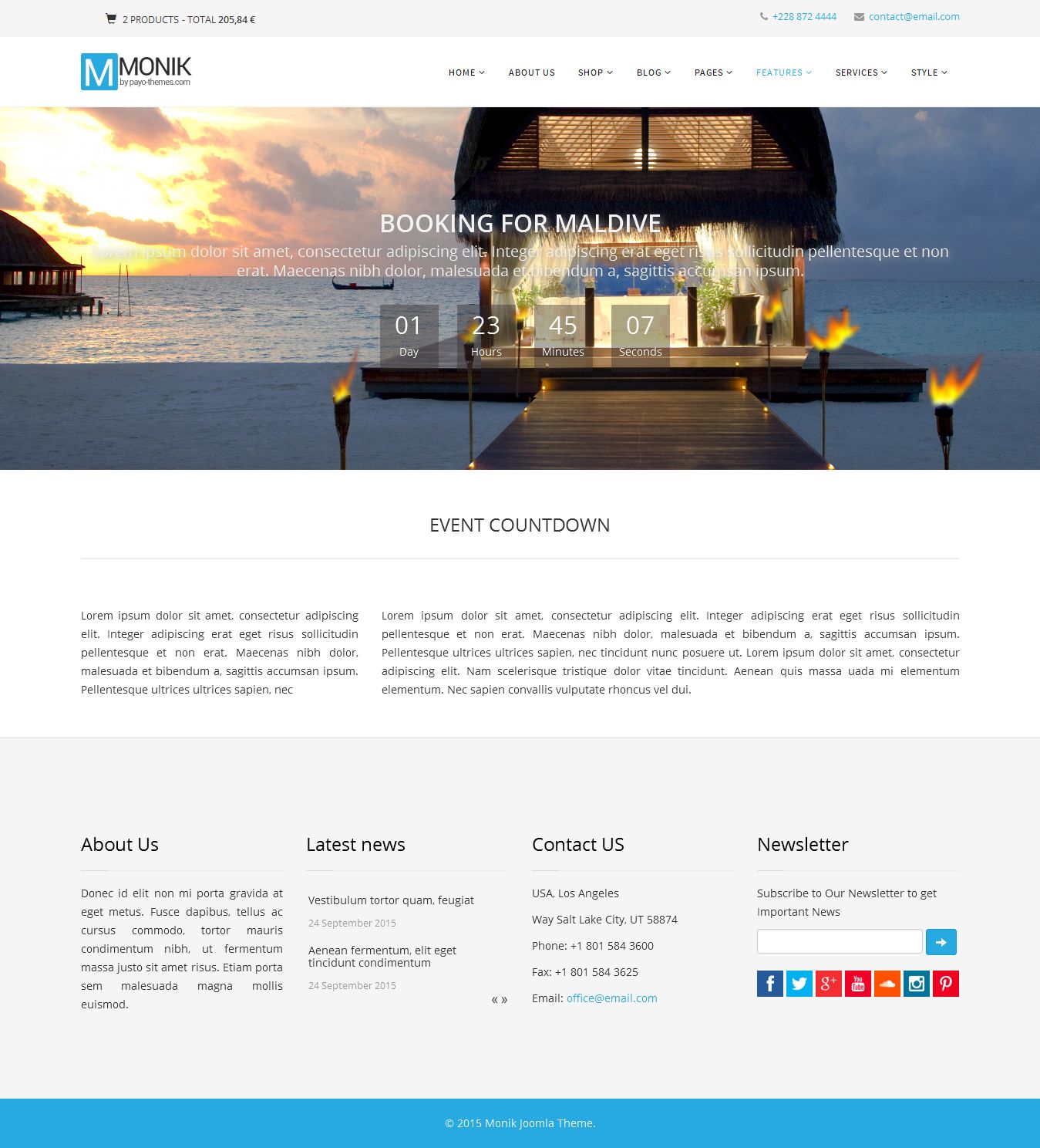 Monik - Multi-purpose Joomla Template Monik - Multi-purpose Joomla Template