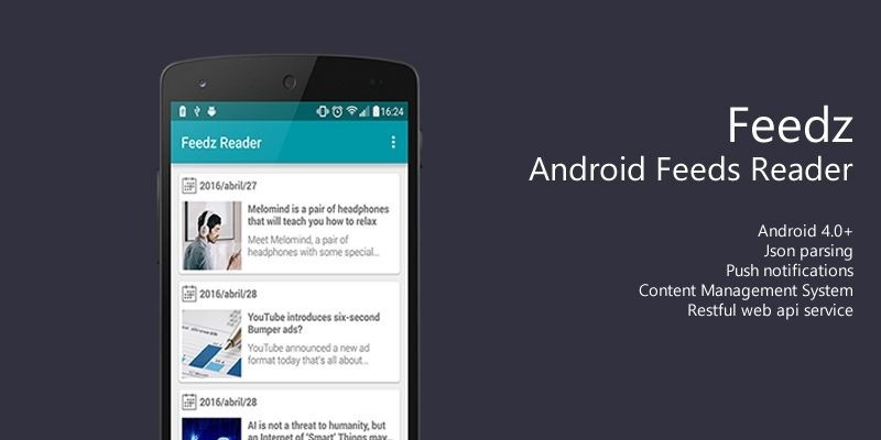 Feedz - Android Feeds Reader App Source Code