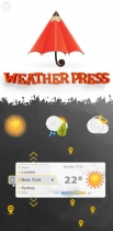 Weather Press - WordPress Weather Plugin Screenshot 1