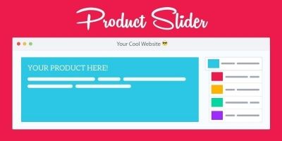 Responsive Product Slider CSS JavaScript