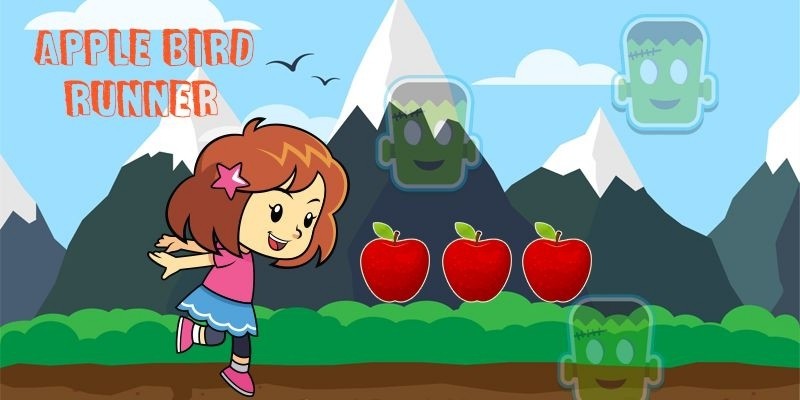 Apple Bird Runner - Corona Game Template