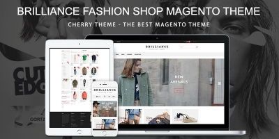 Brilliance Fashion Shop  Responsive Magento Theme