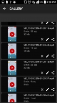 AMI Screen Recorder - Android App Source Code Screenshot 1