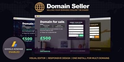 Domain Seller - Domain For Sale PHP Script