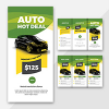 Auto Deal Trifold Brochure Template