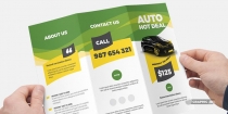 Auto Deal Trifold Brochure Template Screenshot 3