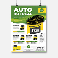 Auto Deal - Flyer Template