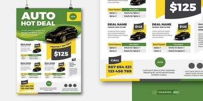 Auto Deal - Flyer Template