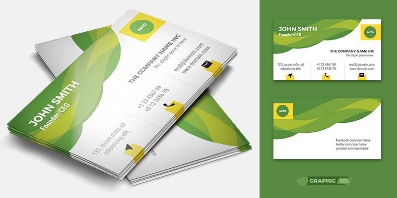 Corporate Business Card Template