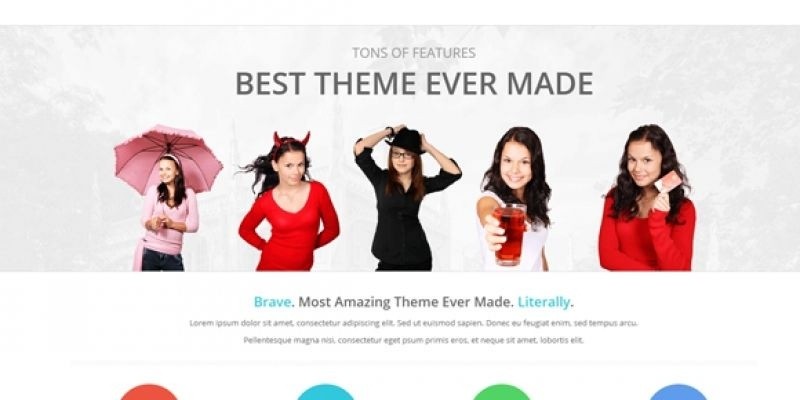 Brave - Business Responsive HTML Template