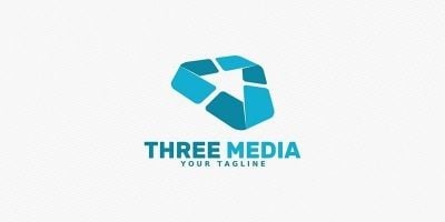 Three Media - Logo Template