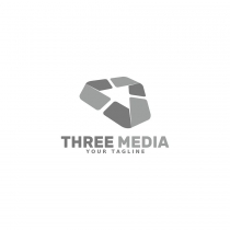 Three Media - Logo Template Screenshot 2