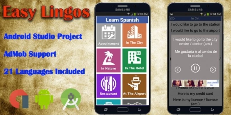 Easy Lingos - Android App Source Code