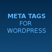 Wordpress Meta Tags - WordPress Plugin