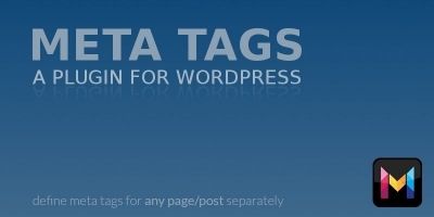 Wordpress Meta Tags - WordPress Plugin