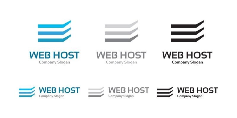 Web Hosting - Logo Template