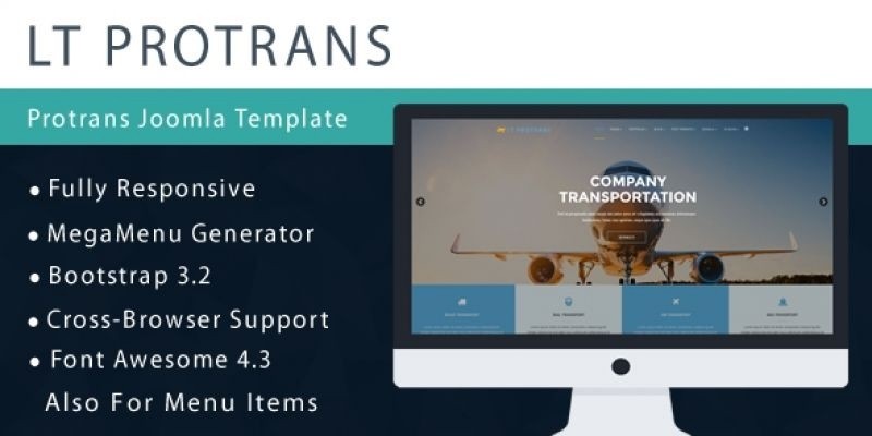 LT ProTrans – Premium Joomla Template