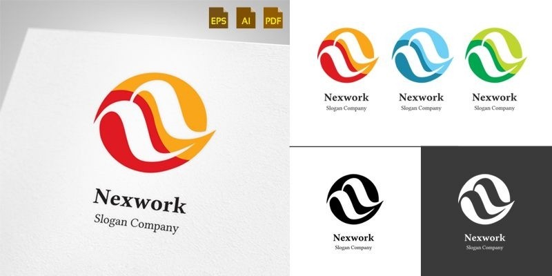 Nexwork Letter N - Logo Template